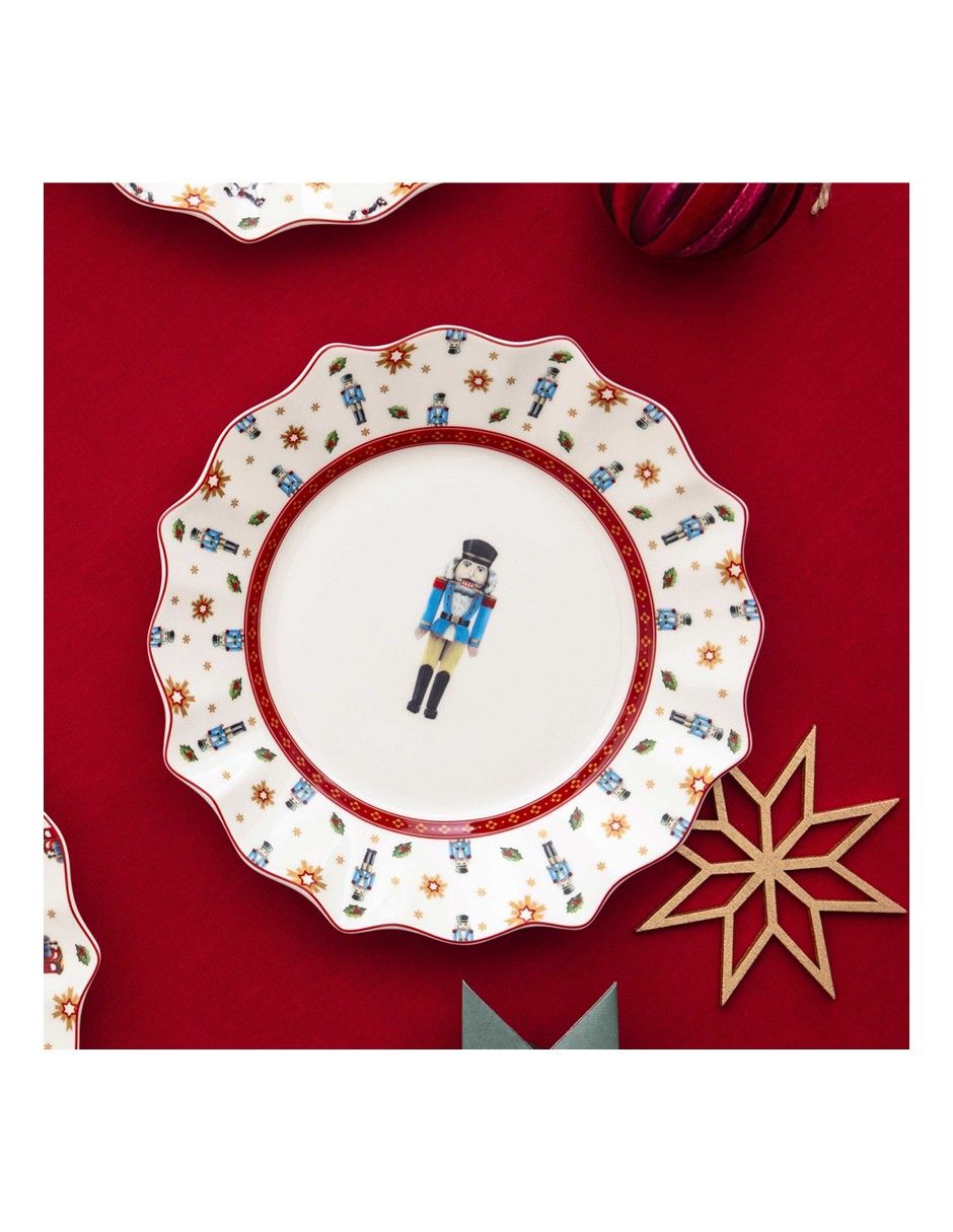 Vajilla cerrada toy's delight navidad de porcelana para 2 personas 2
