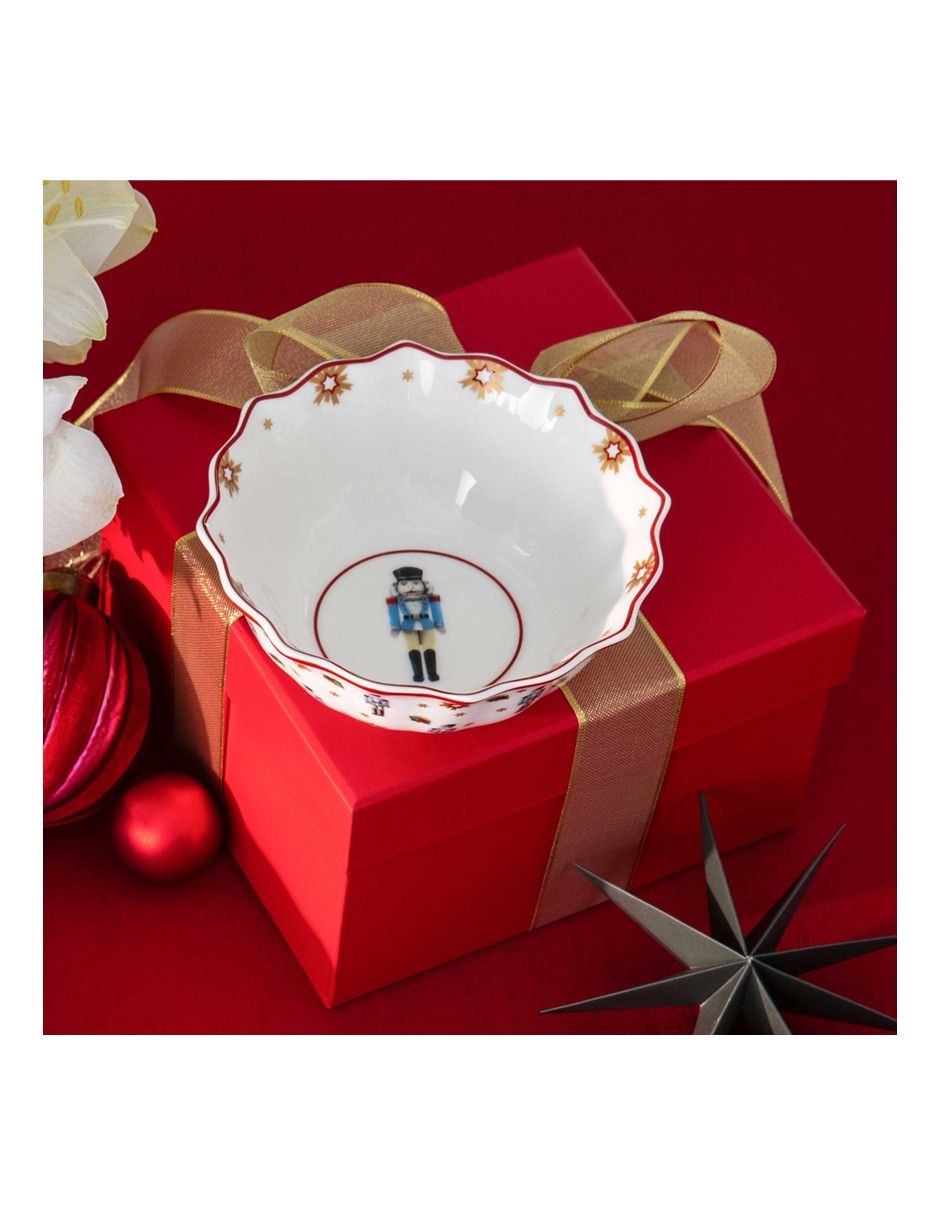 Vajilla cerrada toy's delight navidad de porcelana para 2 personas 3