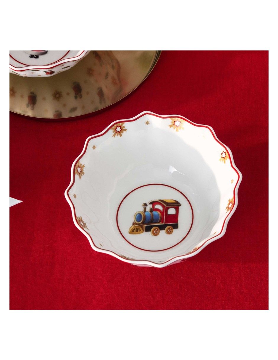 Vajilla cerrada toy's delight navidad de porcelana para 2 personas 3