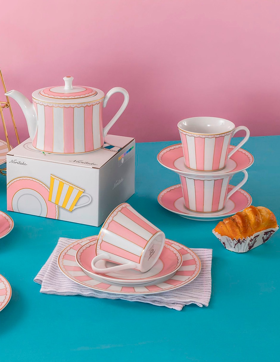 Set de terno redonda Carnivale Pink 2 piezas 2