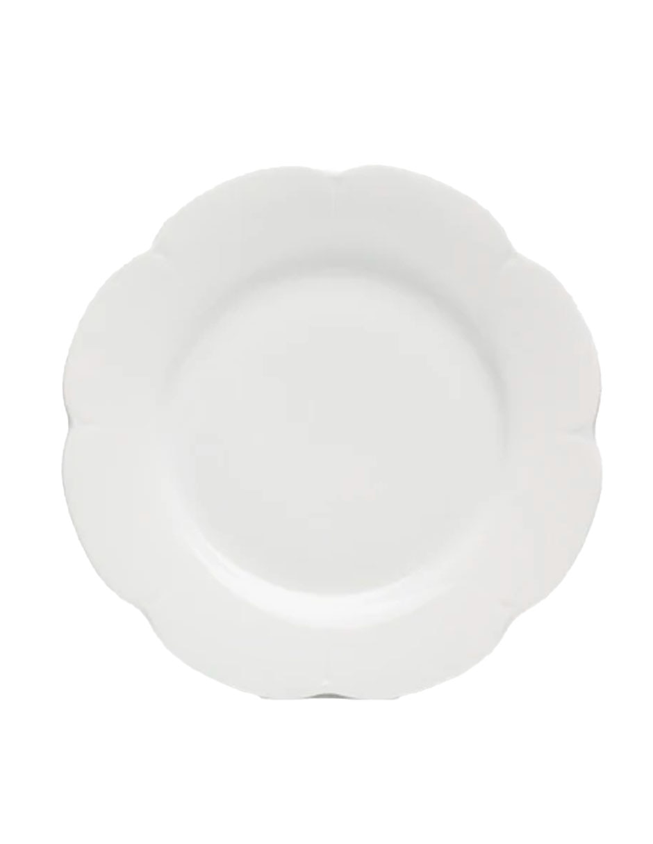 Plato Royal Limoges Nymphea de porcelana