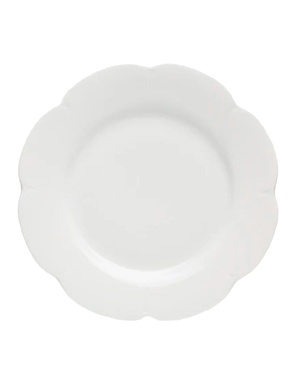 Plato Royal Limoges Nymphea de porcelana