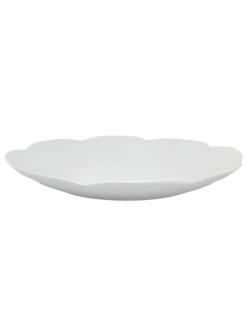 Plato pastel Royal Limoges Nymphea de porcelana