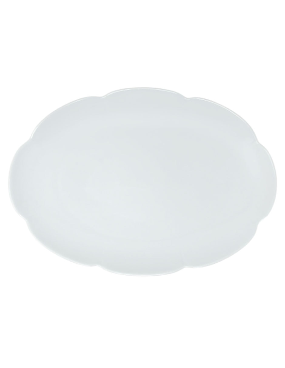 Plato Royal Limoges Nymphea de porcelana