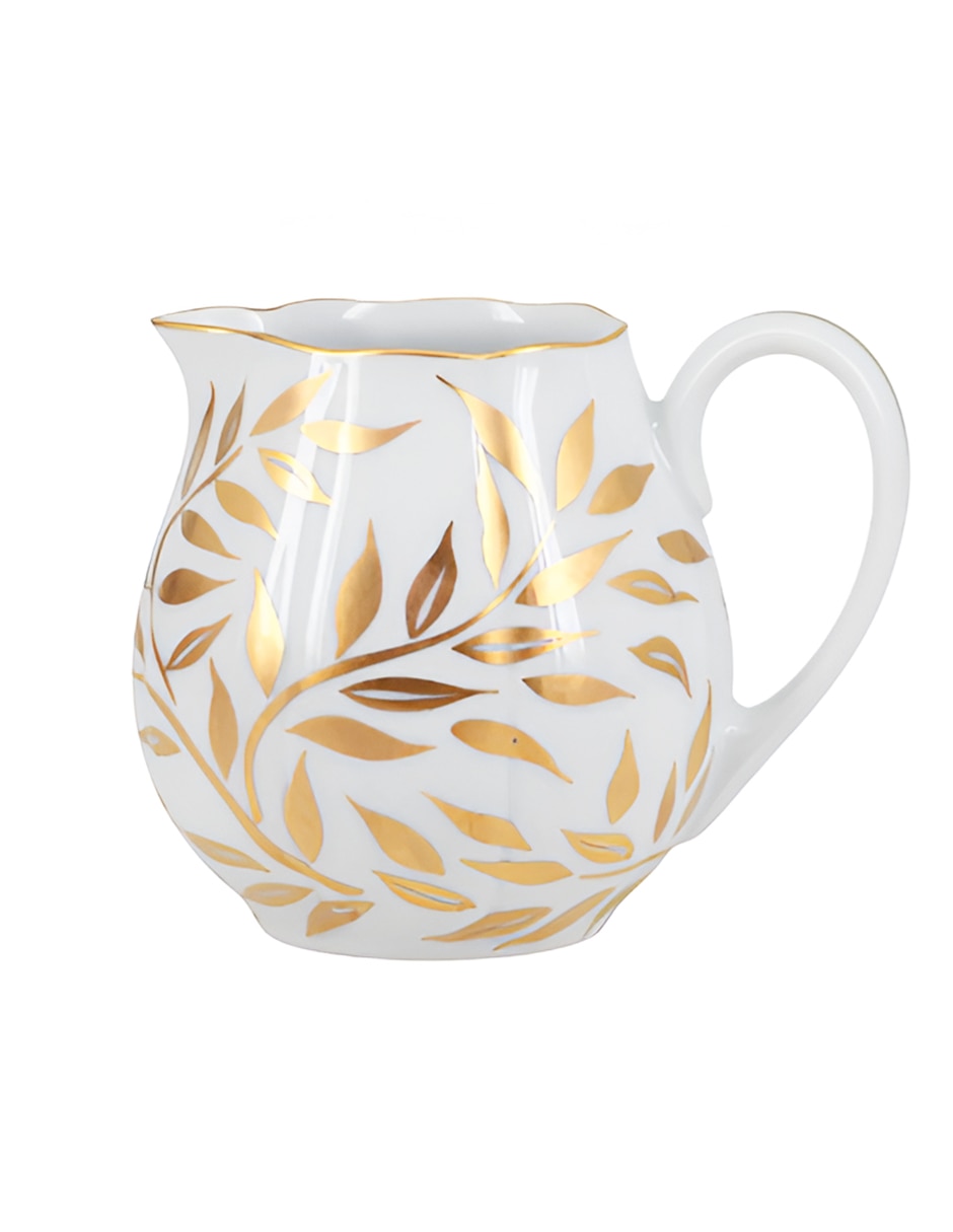 Cremera Royal Limoges Olivier Gold de porcelana