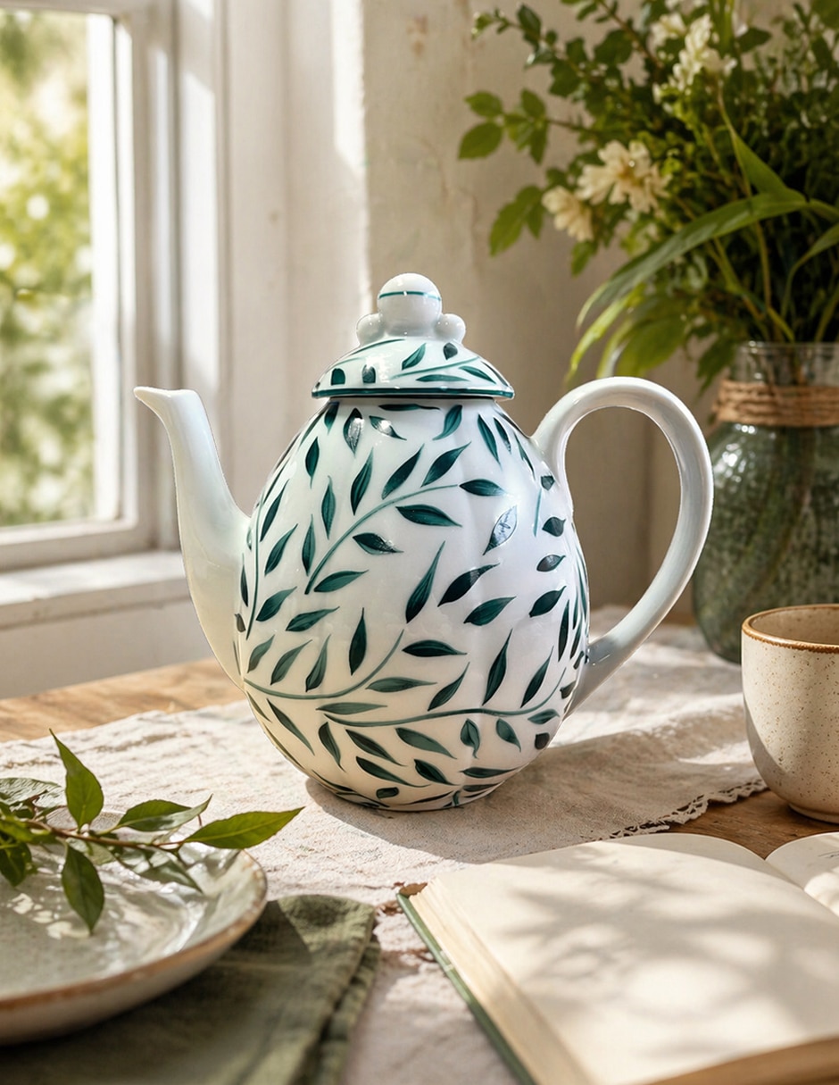 Tetera convencional de porcelana 3
