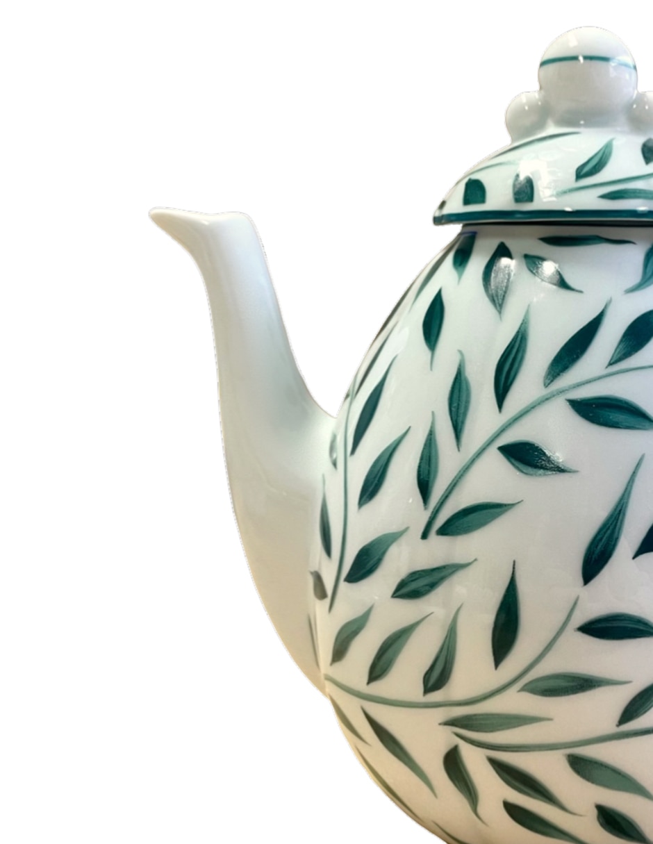 Tetera convencional Royal Limoges de porcelana
