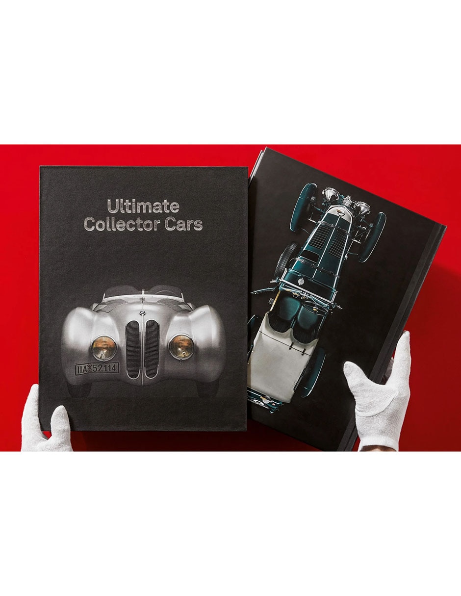 Estuche con libros ultimate collector cars de charlotte & peter fiell