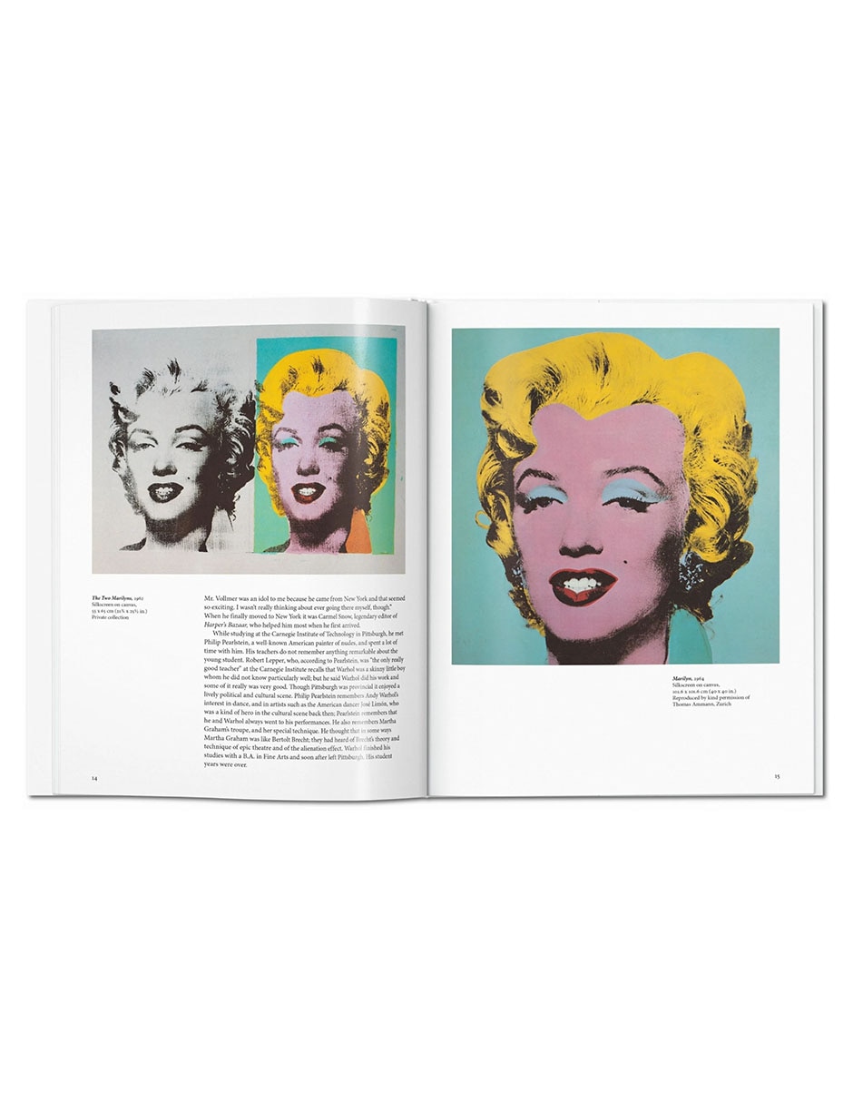 Libro Warhol De Klaus Honnef Libro Warhol De Klaus Honnef