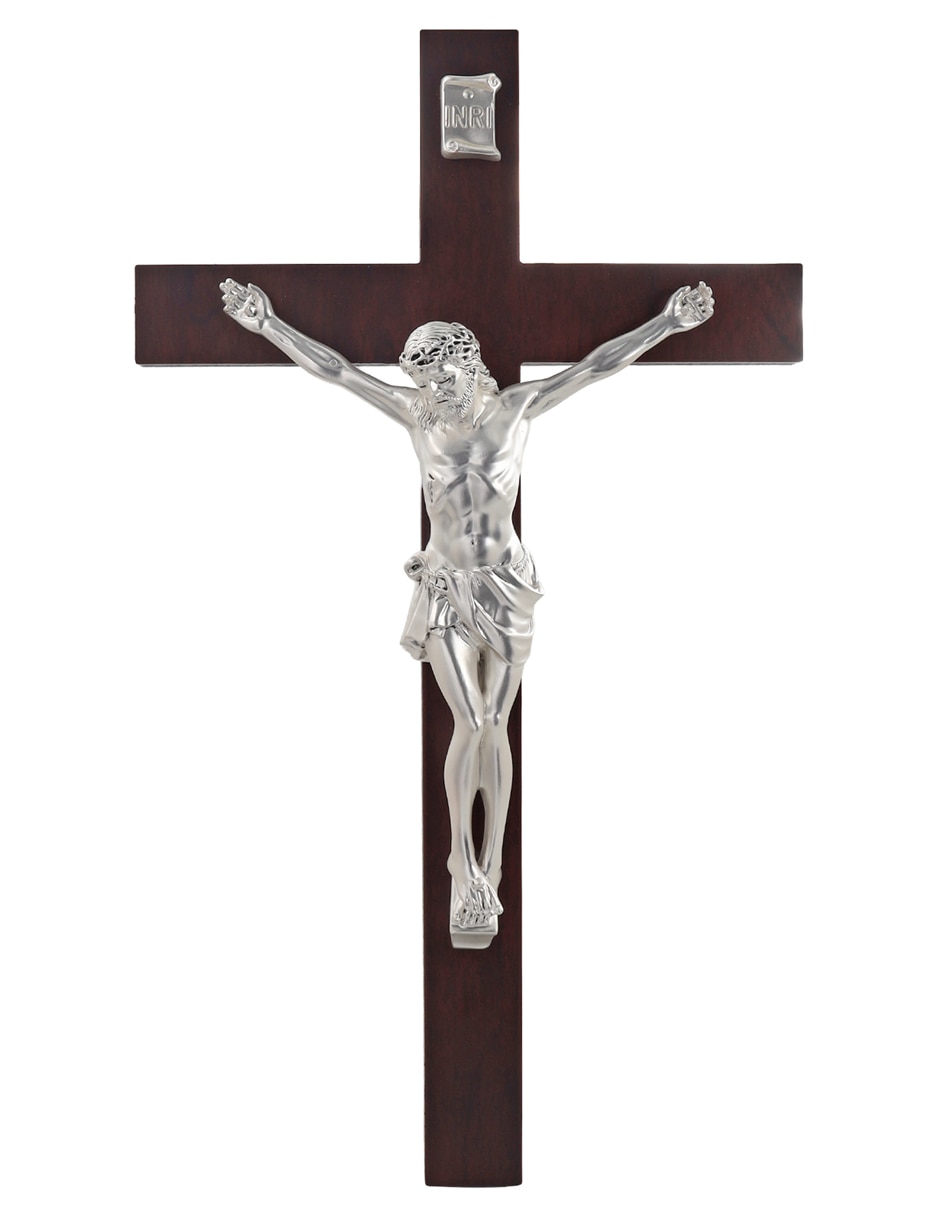 Figura decorativa de cruz ballesteros iconos de madera