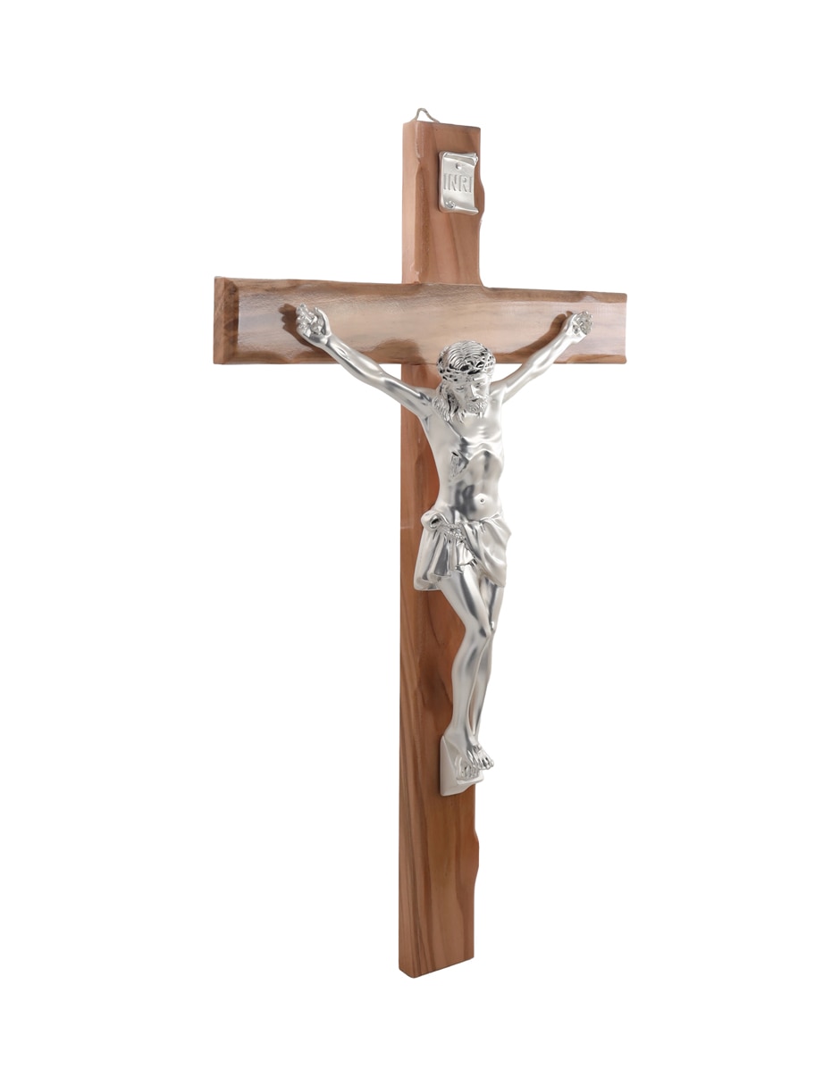 Figura decorativa de cruz ballesteros iconos de madera