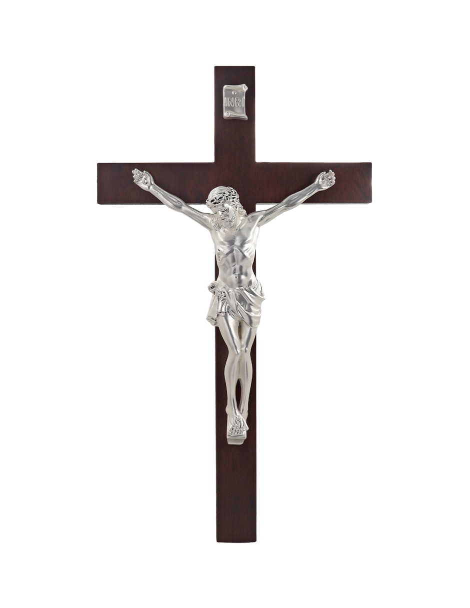 Figura decorativa de cruz ballesteros iconos de madera