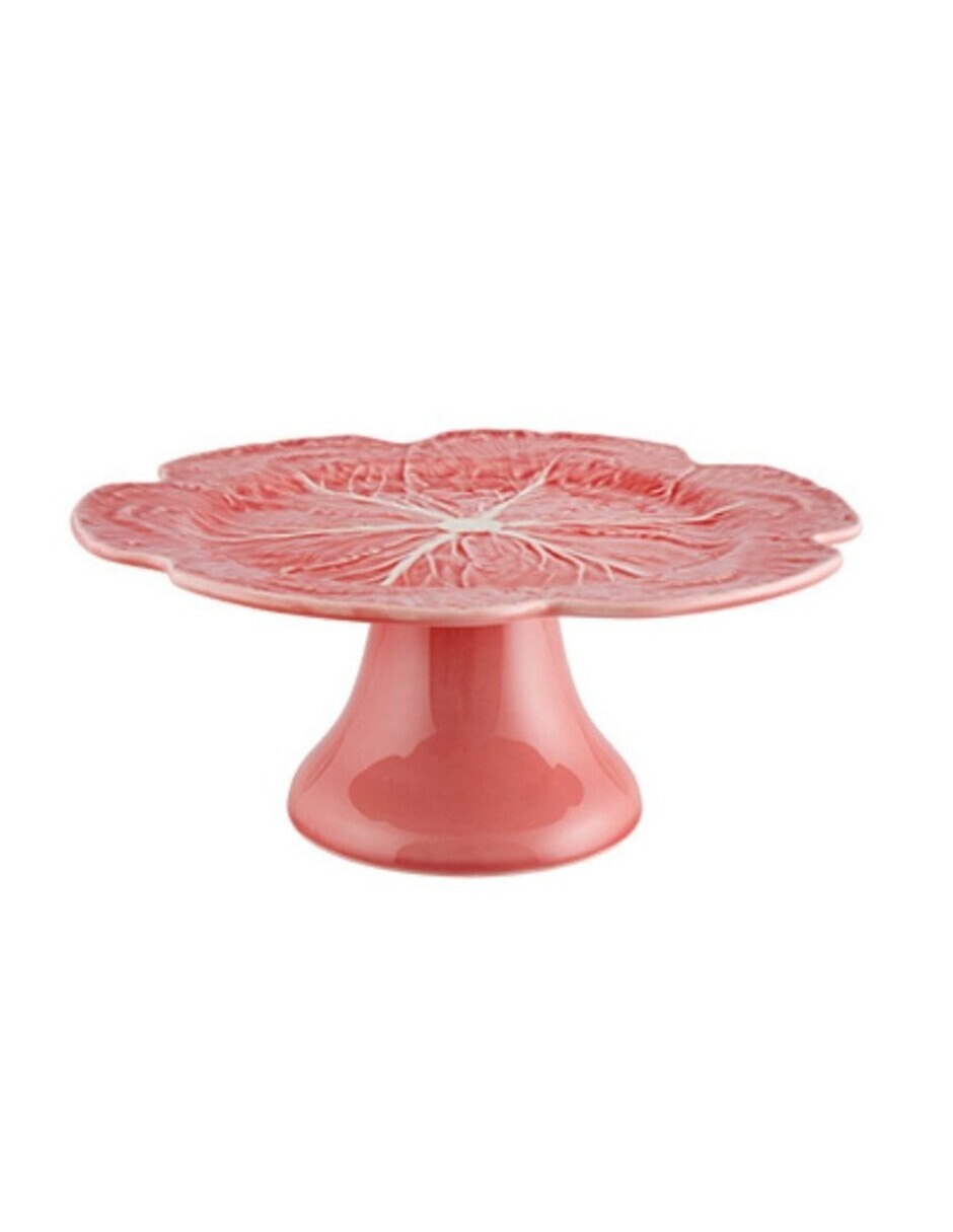 Platón Cabbage Rosa de cerámica