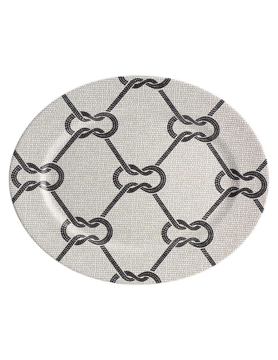 Platón de porcelana