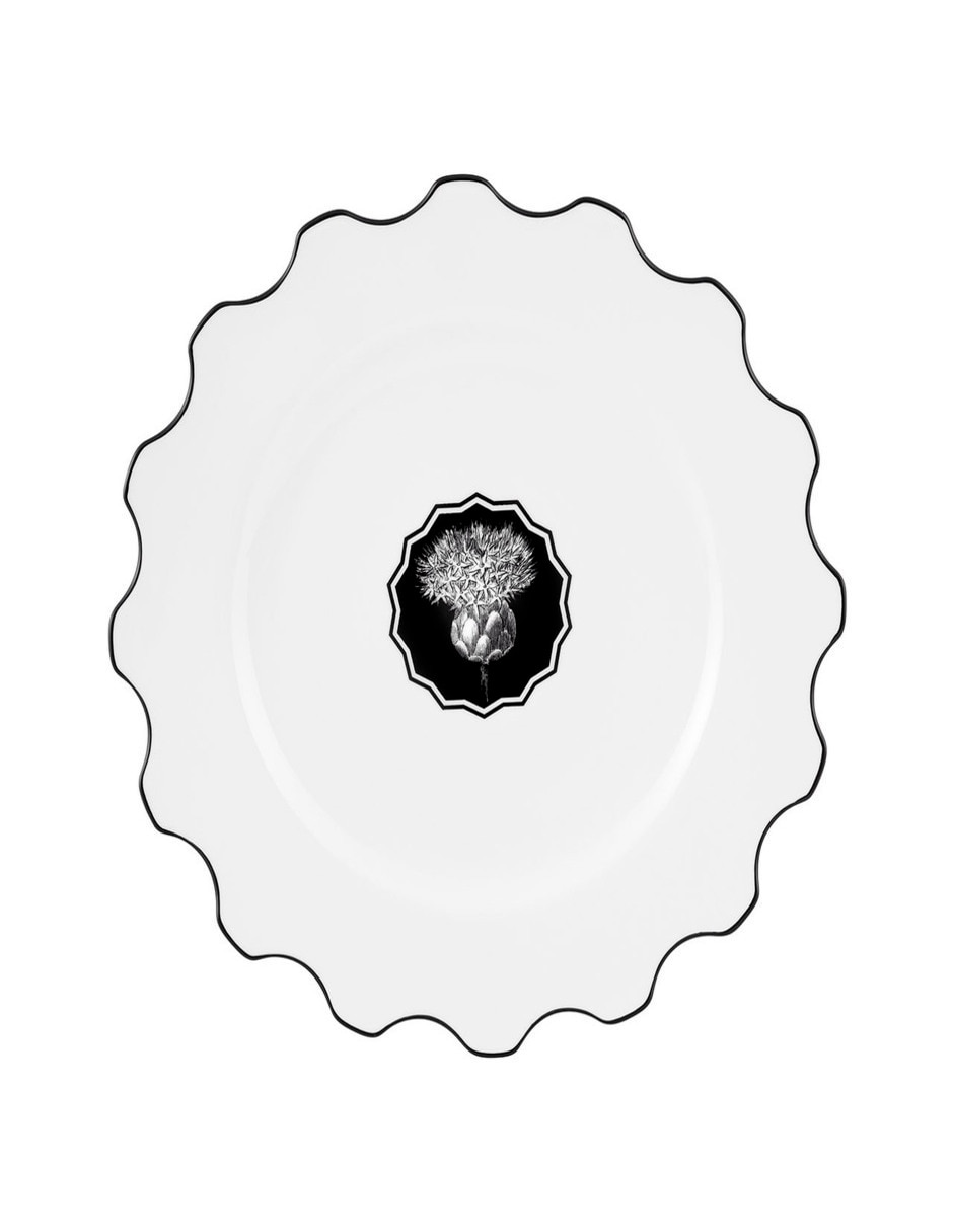 Plato trinche de porcelana Plato trinche de porcelana