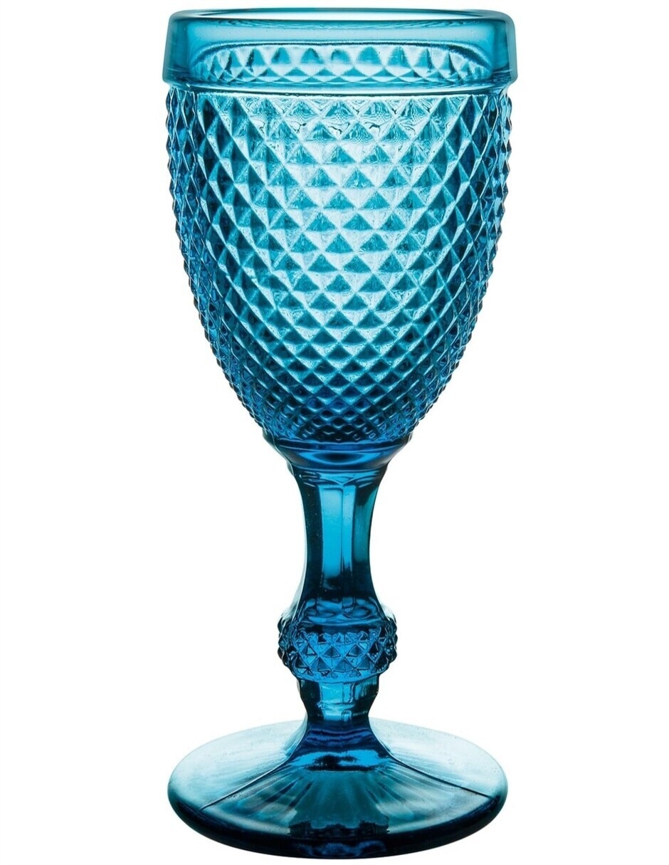 Set de copas para agua de vidrio 4 piezas