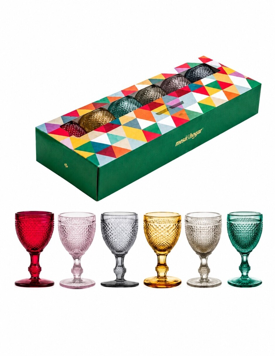Copa para licor Sweet Liquor de vidrio 6 piezas Copa para licor Sweet Liquor de vidrio 6 piezas