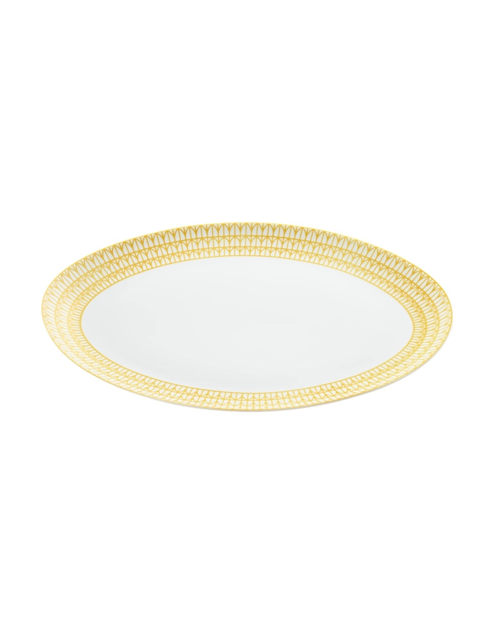 Platón de porcelana