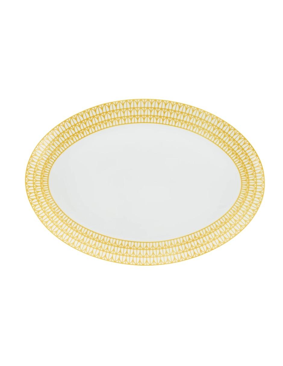 Platón de porcelana