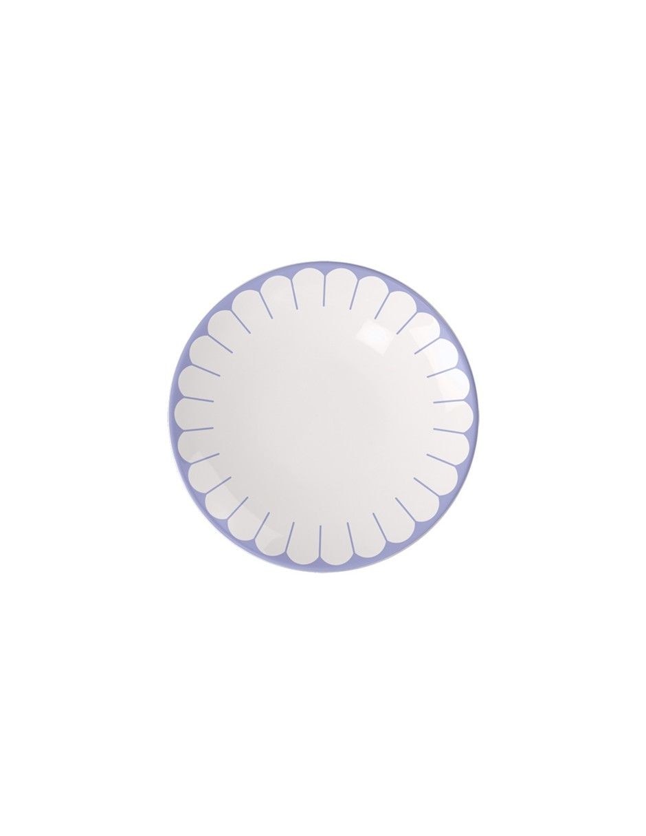 Plato postre Villerroy & B Fleur Bleu de porcelana Plato postre Villerroy & B Fleur Bleu de porcelana