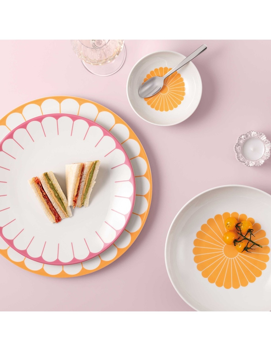 Plato postre Villeroy & B de porcelana 3