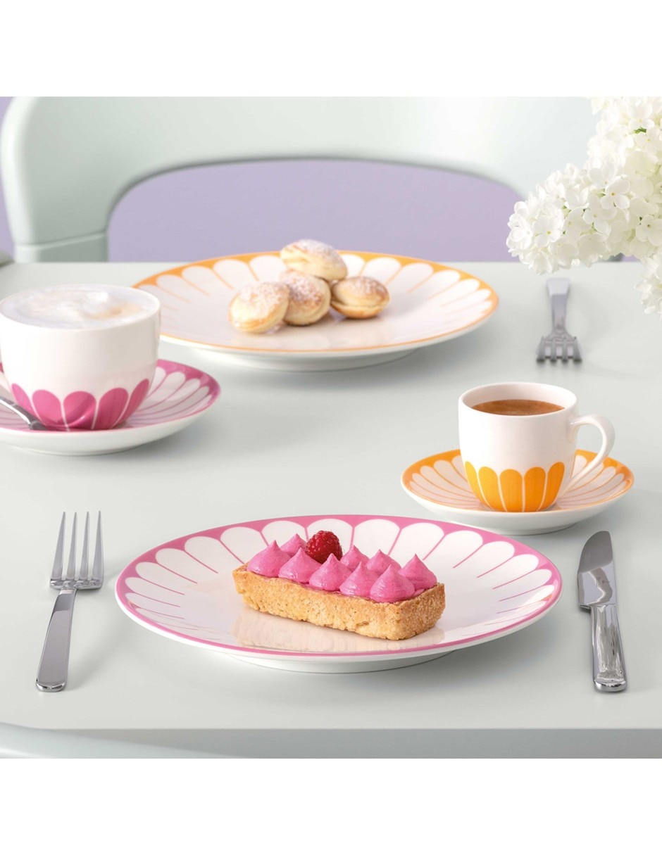 Plato postre Villeroy & B de porcelana 2