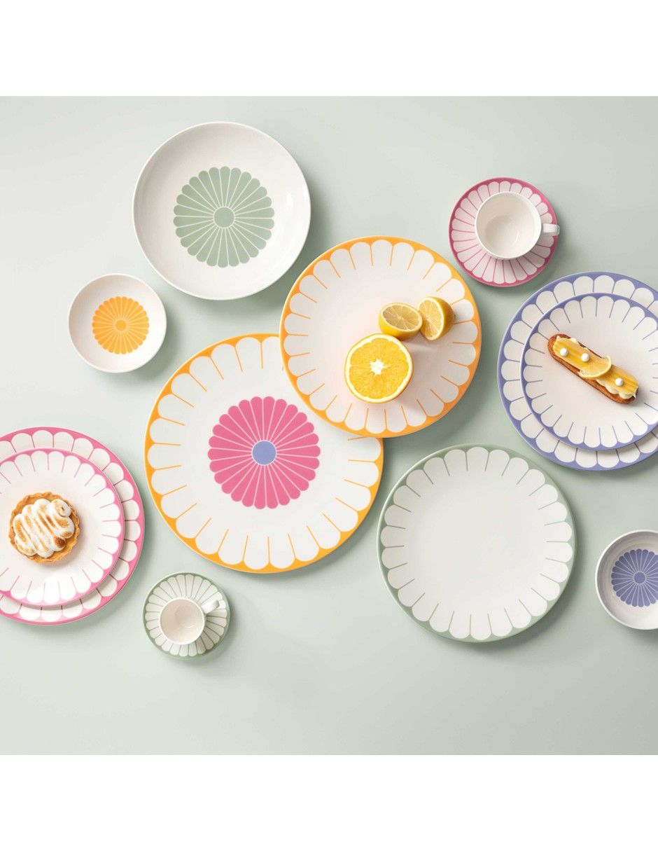 Plato postre Villeroy & B de porcelana 2