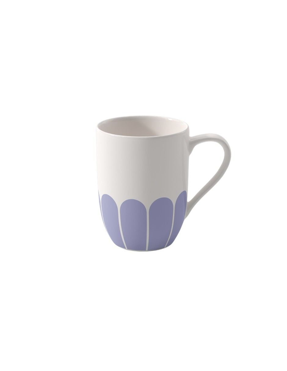 Taza latte Flor Fleur Bleu