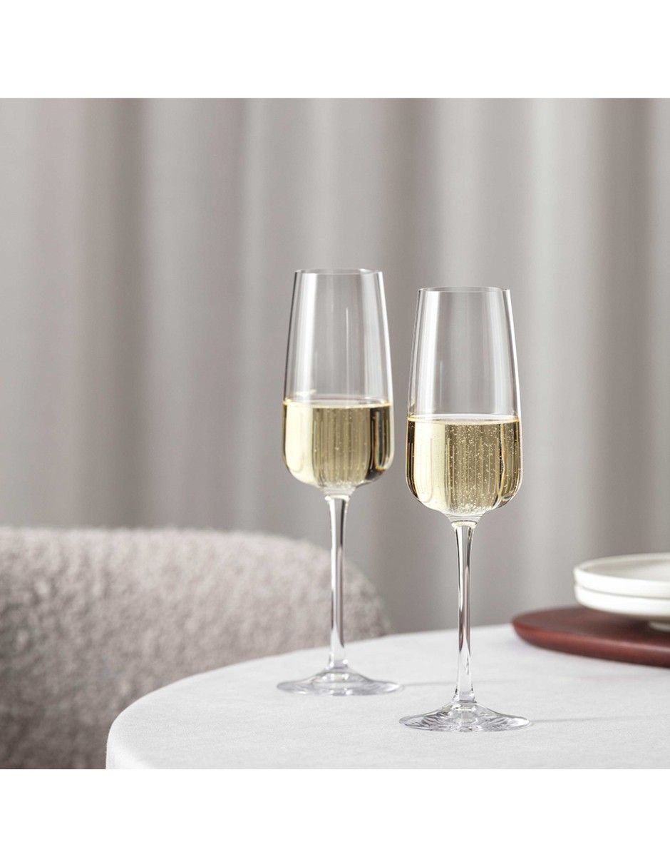 Set de copas para Champán Villeroy & B Afina de cristal 4 piezas 2