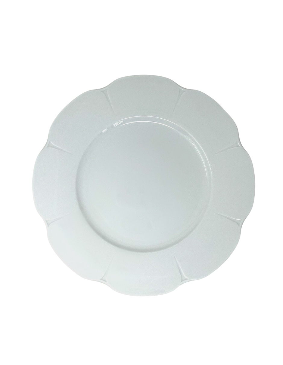 Plato ensalada nymphea de porcelana Plato ensalada nymphea de porcelana