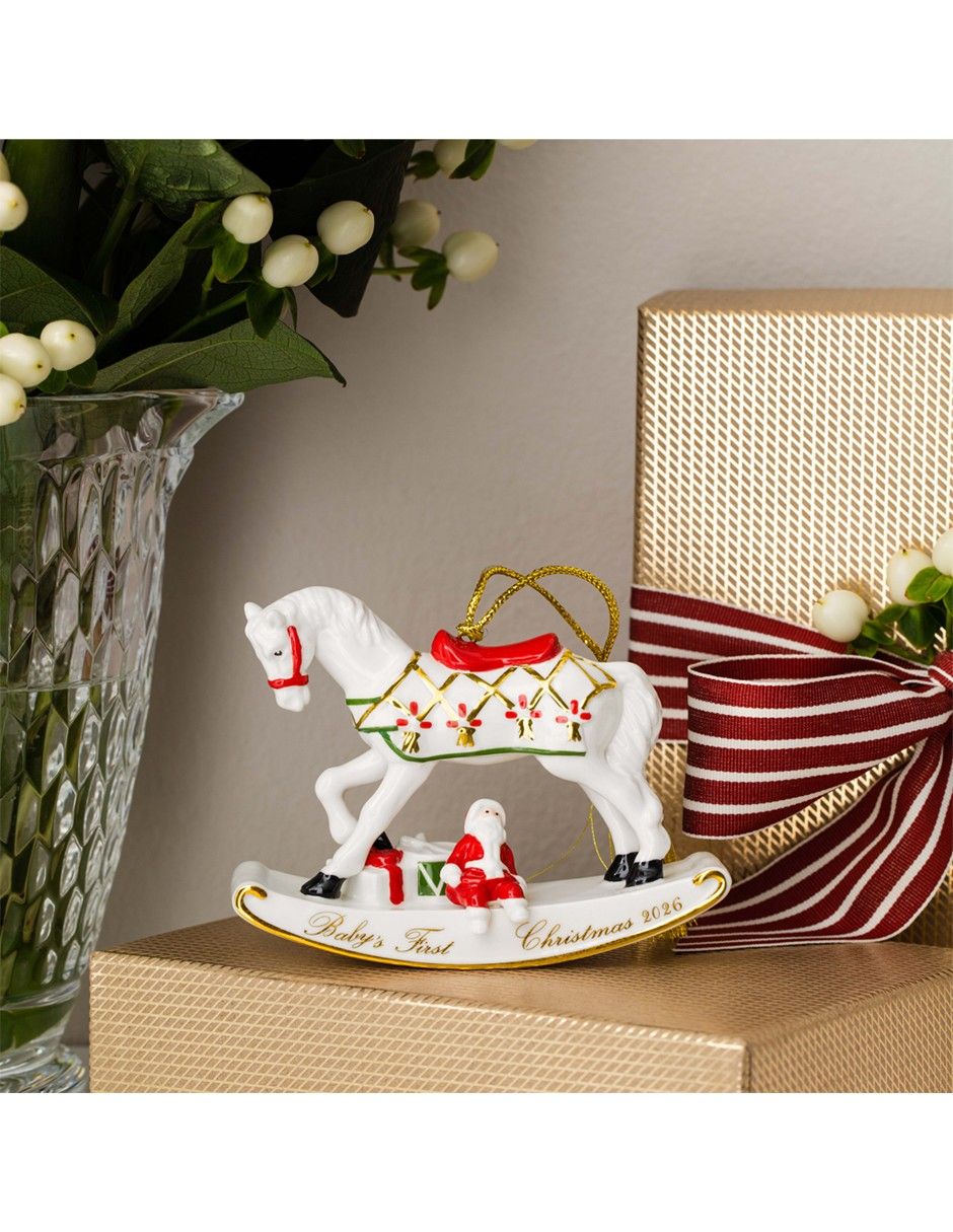 Ornamento navidad caballo villeroy & b christmas classics 3