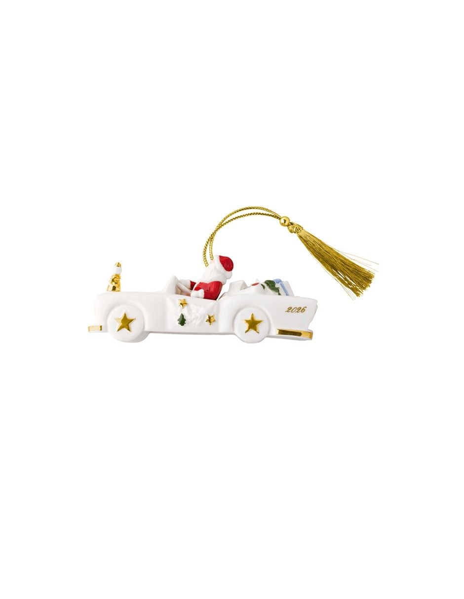 Ornamento navidad carrito villeroy & b christmas classics