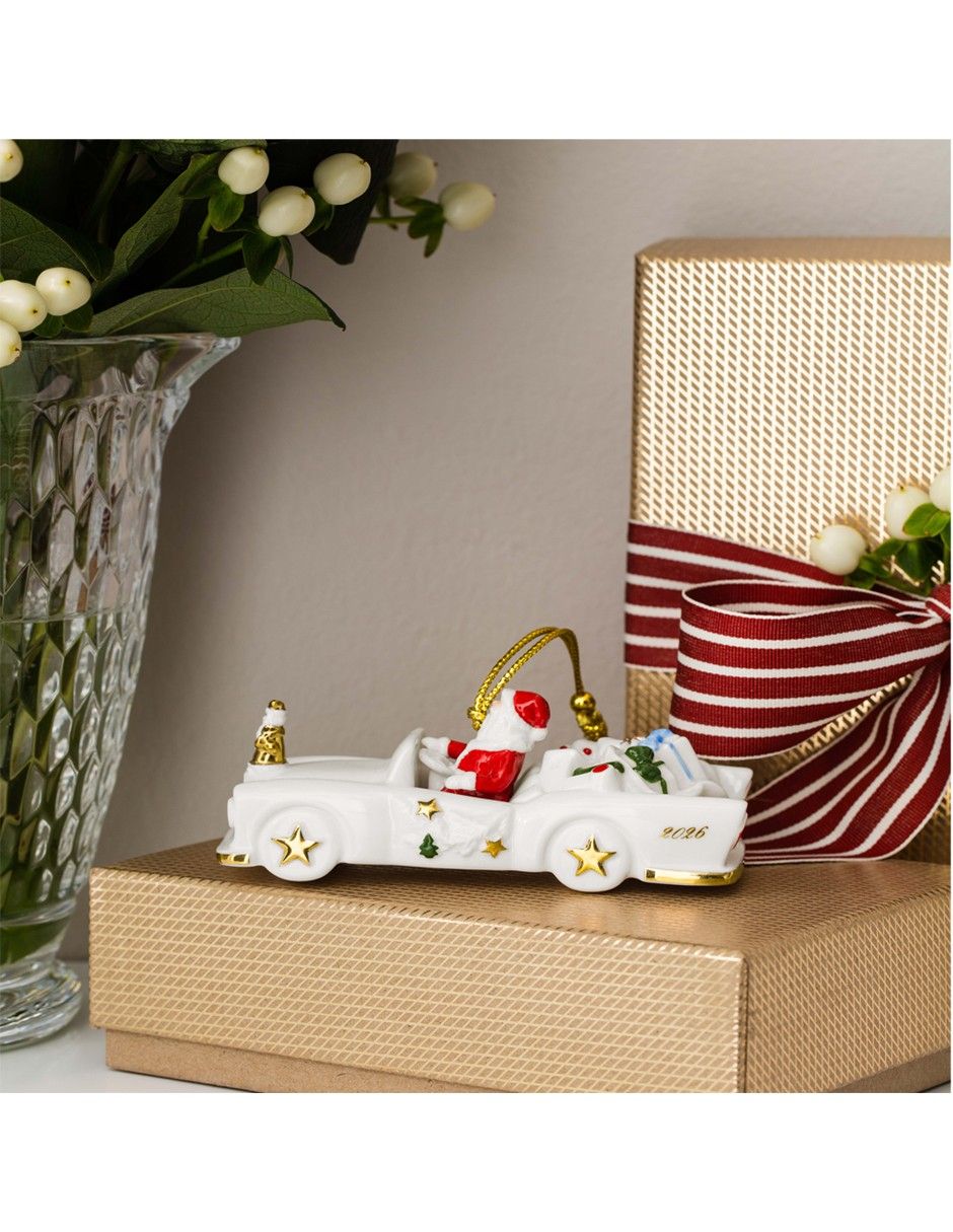 Ornamento navidad carrito villeroy & b christmas classics 3