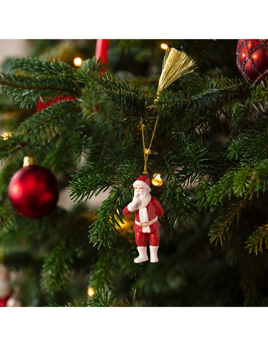 Ornamento navidad santa claus villeroy & b christmas classics