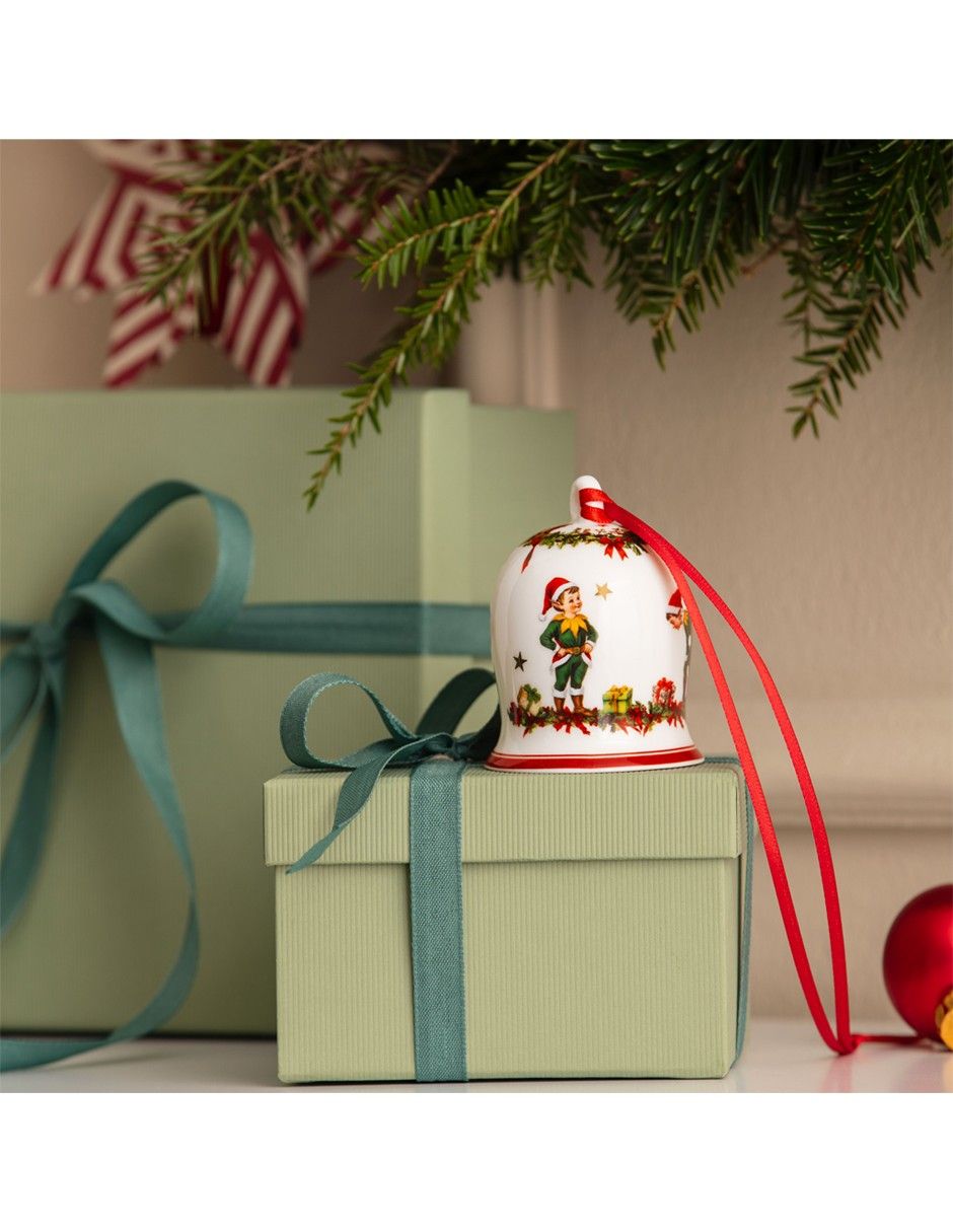 Ornamento navidad campana villeroy & b annual christmas edition 2