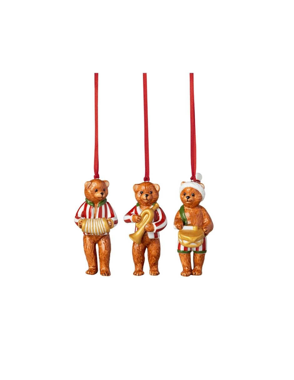 Set de ornamentos oso 1