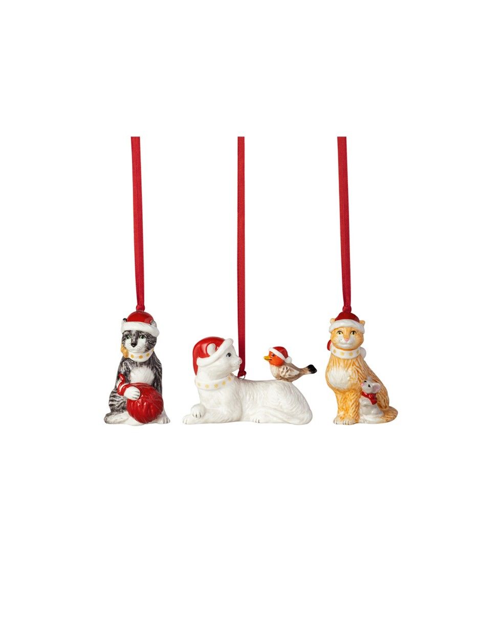 Ornamento navidad gato villeroy & b nostalgic