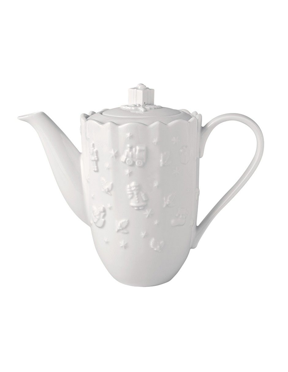 Tetera convencional de porcelana
