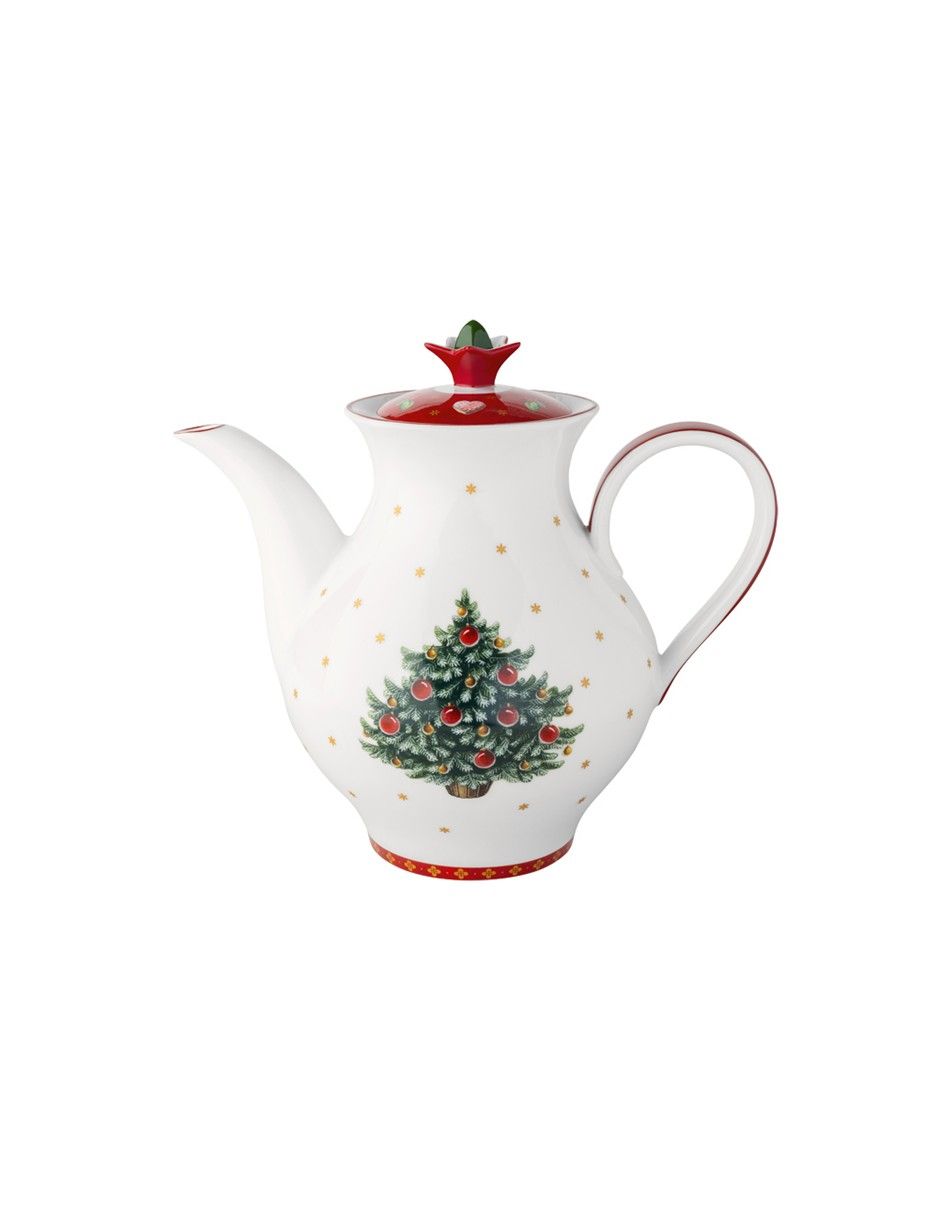 Tetera convencional de porcelana
