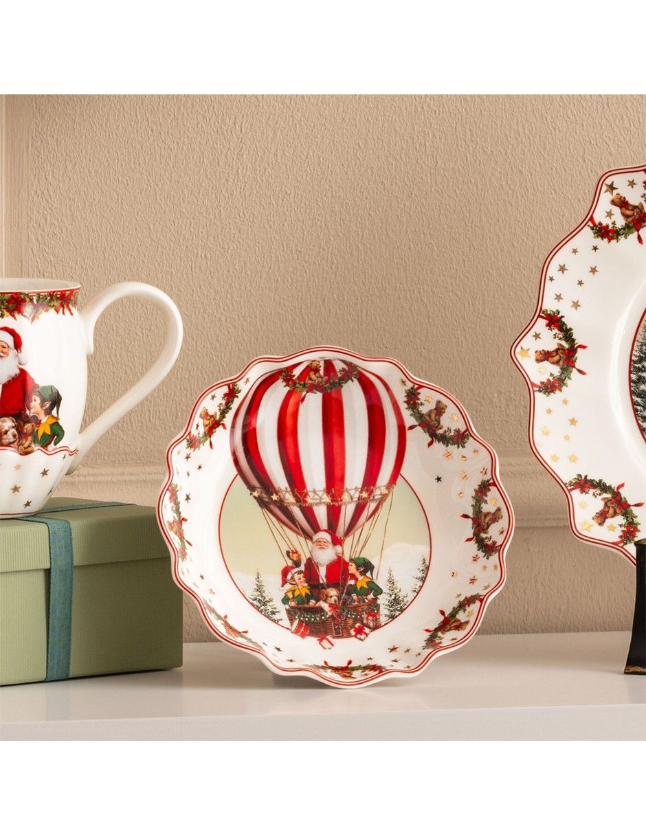 Bowl Navideño Annual Christmas Edition de porcelana 2