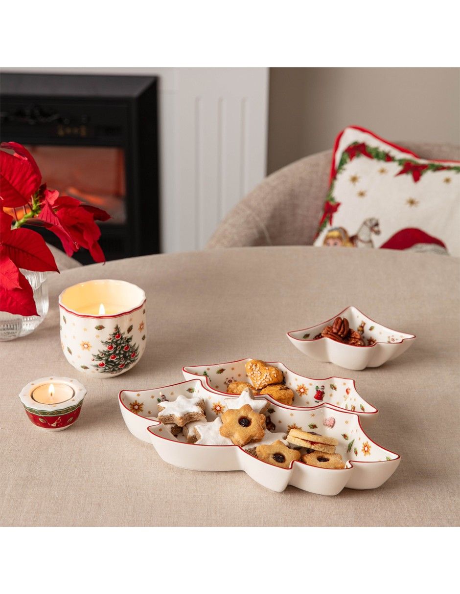 Set bowl Navideño Toys Delight 3 piezas de porcelana 2