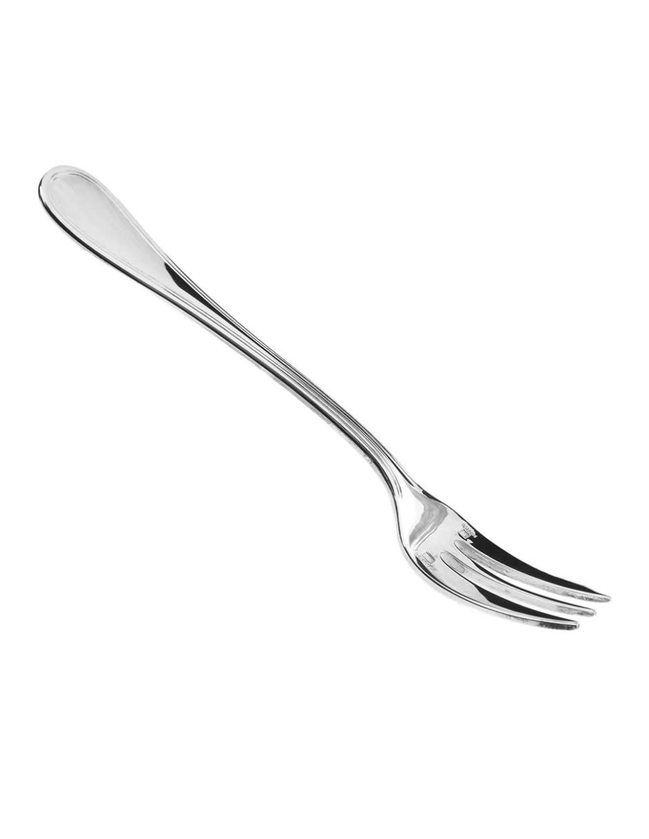 Tenedor para pastel Albi de metal plateado Tenedor para pastel Albi de metal plateado