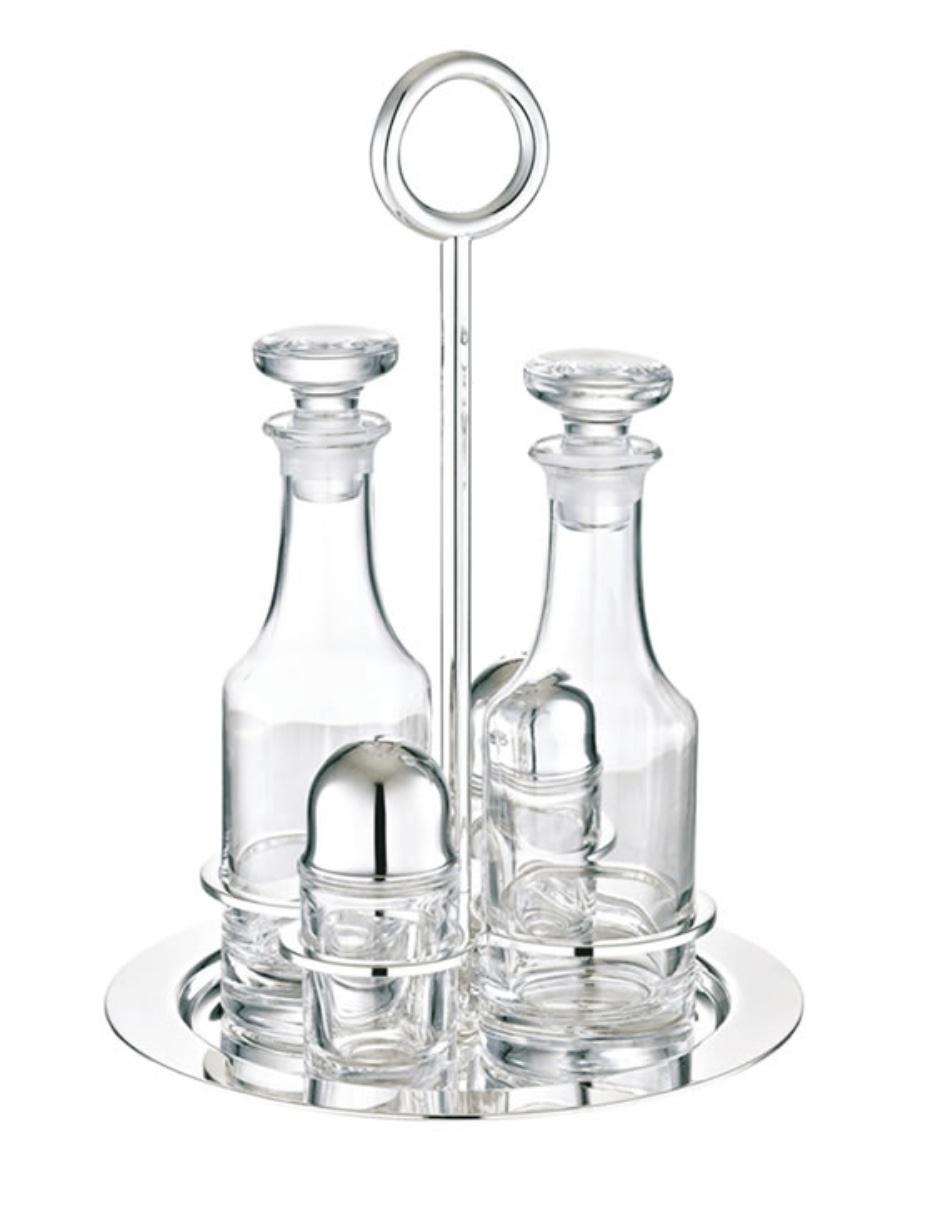 Imagen de producto Set de aceite y vinagre Vertigo de acero